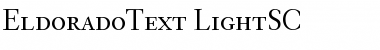 EldoradoText Regular Font