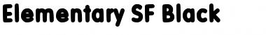 Download Elementary SF Black Font