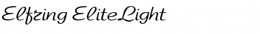 Download Elfring EliteLight Font