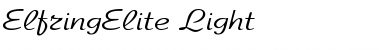 ElfringElite-Light Regular Font