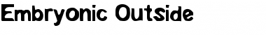 Download Embryonic Outside Font