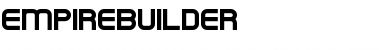 EmpireBuilder Regular Font