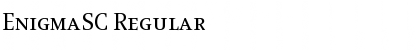 Download EnigmaSC Font