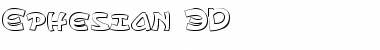 Ephesian 3D Font