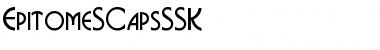 EpitomeSCapsSSK Regular Font