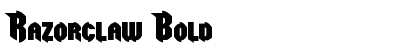 Razorclaw Bold Font Razorclaw Bold Font Preview
