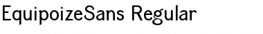 EquipoizeSans Regular Font
