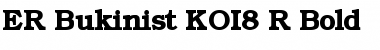 Download ER Bukinist KOI8-R Font