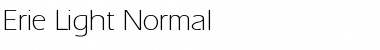 Erie_Light-Normal Regular Font