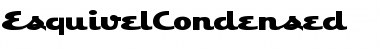 EsquivelCondensed Regular Font
