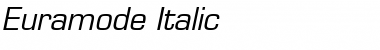 Euramode Italic Regular Font