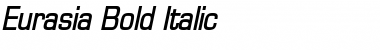 Eurasia Bold Italic Font