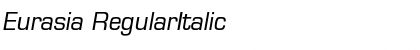Eurasia RegularItalic Font