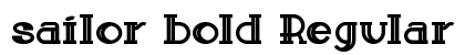 sailor bold Regular Font Preview sailor bold Regular Font Preview
