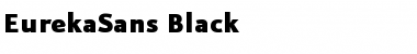 Download EurekaSans-Black Font