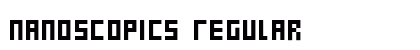 Nanoscopics Regular Font Nanoscopics Regular Font Preview