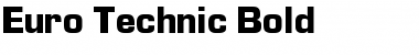 Download Euro Technic Font