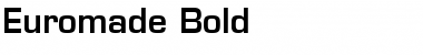 Download Euromade Bold Font