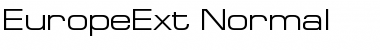 EuropeExt Normal Font