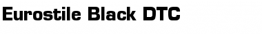 Eurostile-Black-DTC Regular Font
