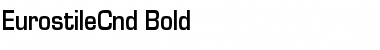 EurostileCnd-Bold Regular Font
