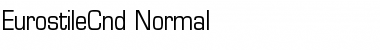 EurostileCnd-Normal Regular Font