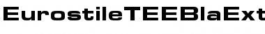EurostileTEEBlaExt Regular Font