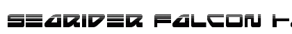 Searider Falcon Halftone Regular Font Searider Falcon Halftone Regular Font Preview