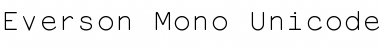 Download Everson Mono Unicode Font
