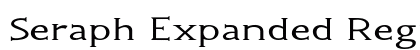 Seraph Expanded Regular Font Seraph Expanded Regular Font Preview