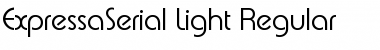 ExpressaSerial-Light Font