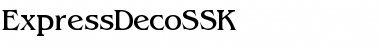 Download ExpressDecoSSK Font