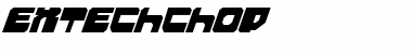 Download Extechchop Font