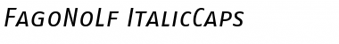 FagoNoLf Italic Font