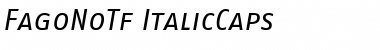 FagoNoTf Italic Font