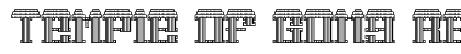 Temple of Gong Regular Font Preview Temple of Gong Regular Font Preview