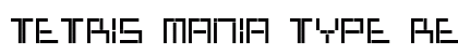Tetris Mania Type Regular Font Preview Tetris Mania Type Regular Font Preview