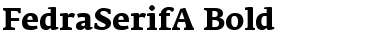 FedraSerifA Bold Font