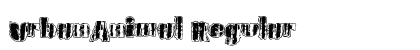 UrbanAnimal Regular Font UrbanAnimal Regular Font Preview