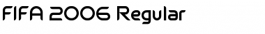 FIFA 2006 Regular Regular Font