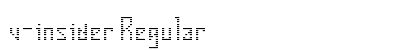 v-insider Regular Font Preview v-insider Regular Font Preview