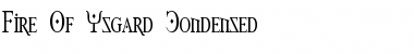 Fire Of Ysgard Condensed Regular Font