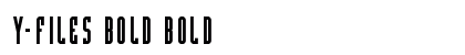 Y-Files Bold Bold Font Preview Y-Files Bold Bold Font Preview