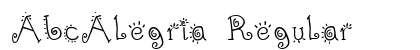 AbcAlegria Regular Font AbcAlegria Regular Font Preview