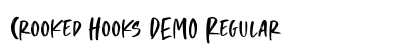 Crooked Hooks DEMO Regular Font Crooked Hooks DEMO Regular Font Preview
