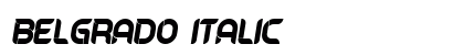 Belgrado Italic Font Preview Belgrado Italic Font Preview
