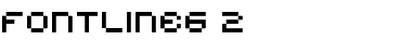 fontline6_2 Regular Font