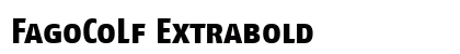 FagoCoLf Extrabold Font Preview FagoCoLf Extrabold Font Preview