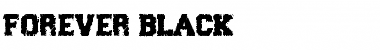 Forever Black Regular Font
