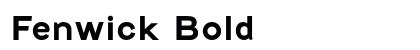 Fenwick Bold (OpenType) Font Preview Fenwick Bold (OpenType) Font Preview